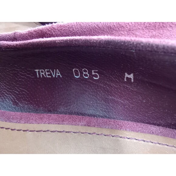 DONALD J PILNER Women's Treva 085 Burgundy Suede Pumps High Heel Career 8.5 M - Picture 8 of 11